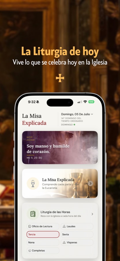 La Liturgia de hoy — pantalla principal de la app