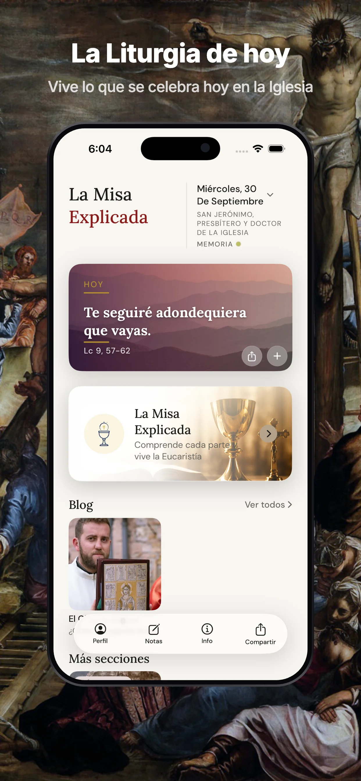 La Liturgia de hoy